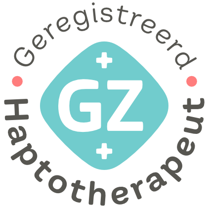 Stempel GZ geregistreerd Haptotherapeut